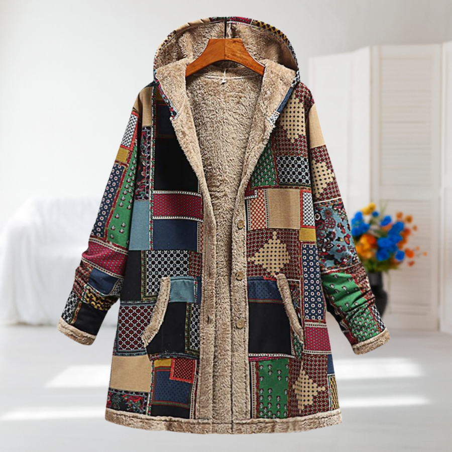 Valeria Jacket in green multicolor