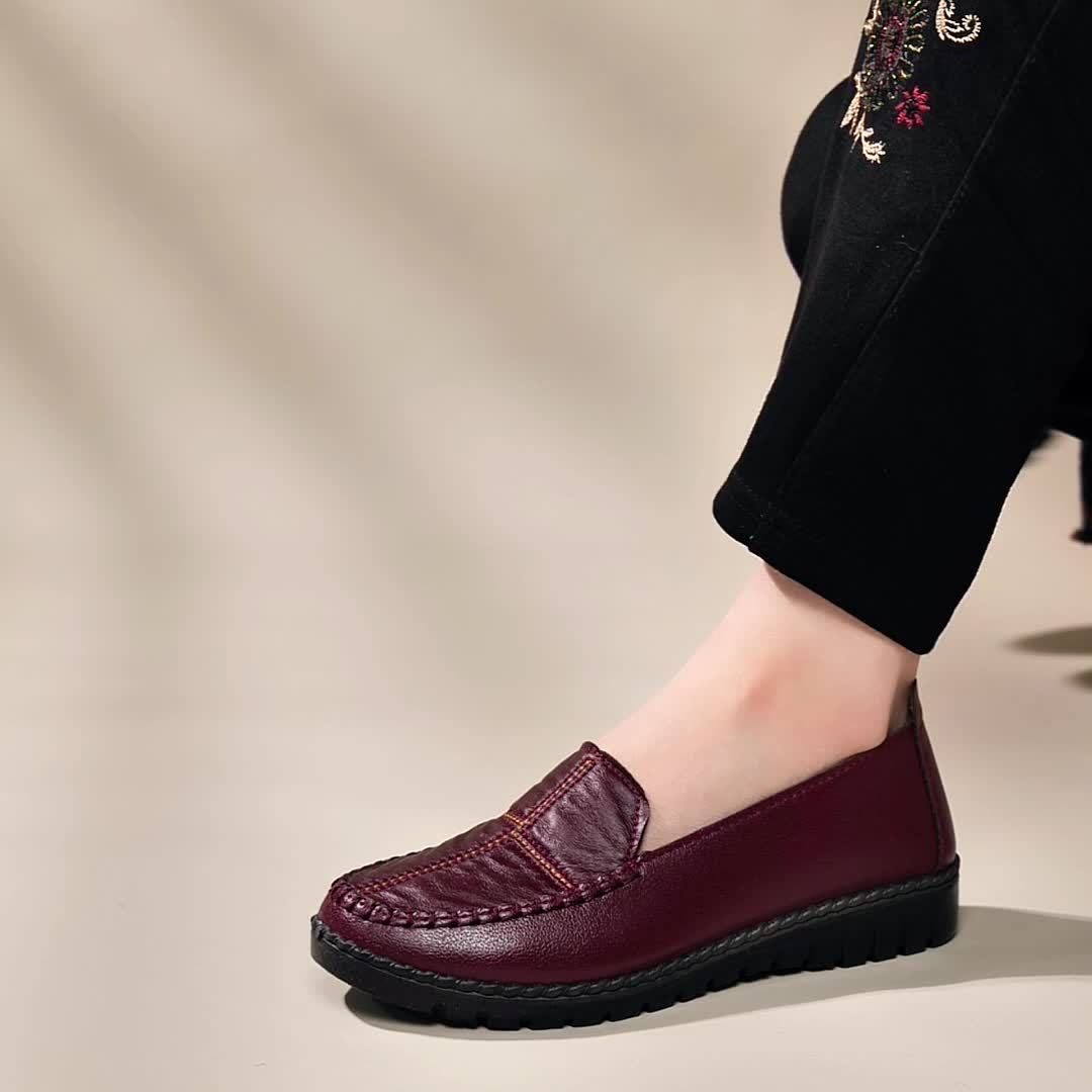 Effie | Stitched Comfort Loafers