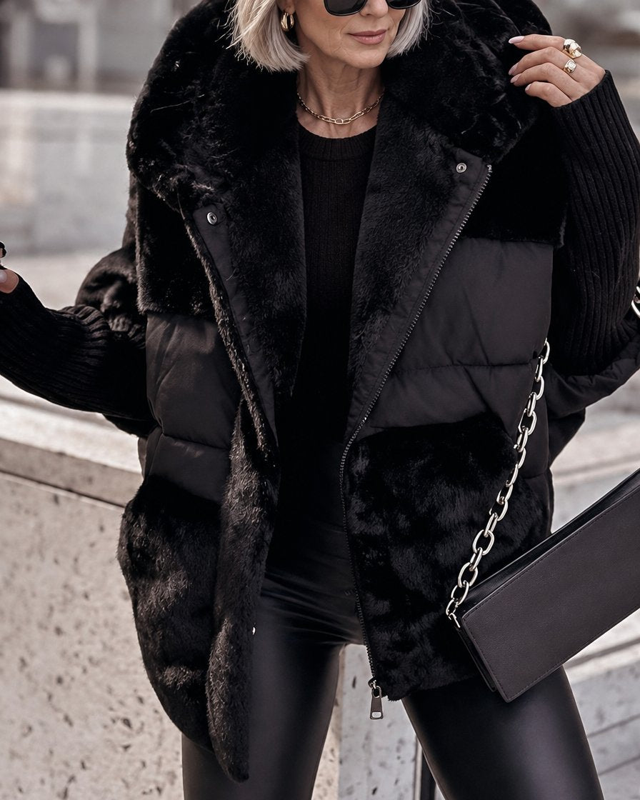 Edith | Warm Hooded Coat