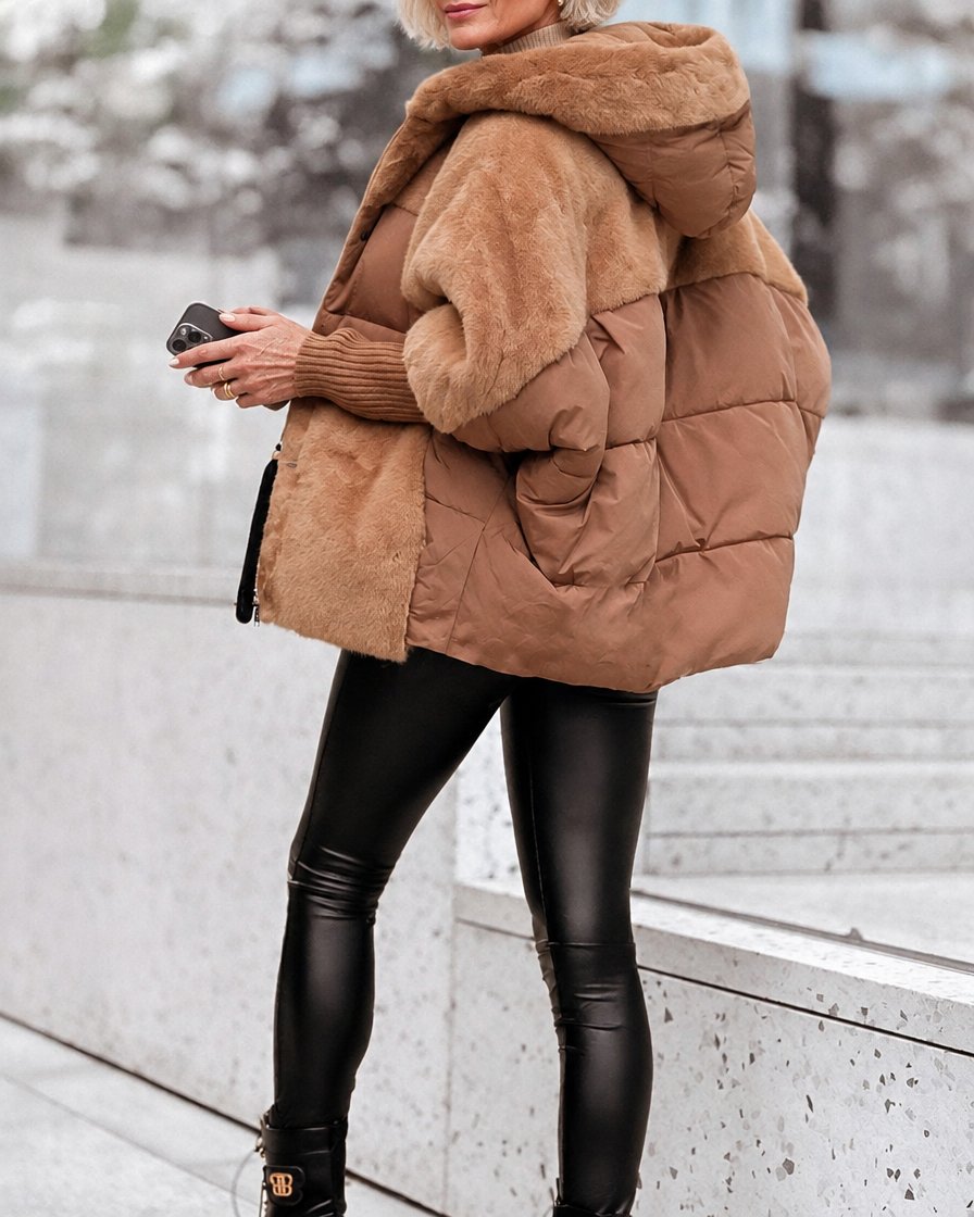 Edith | Warm Hooded Coat