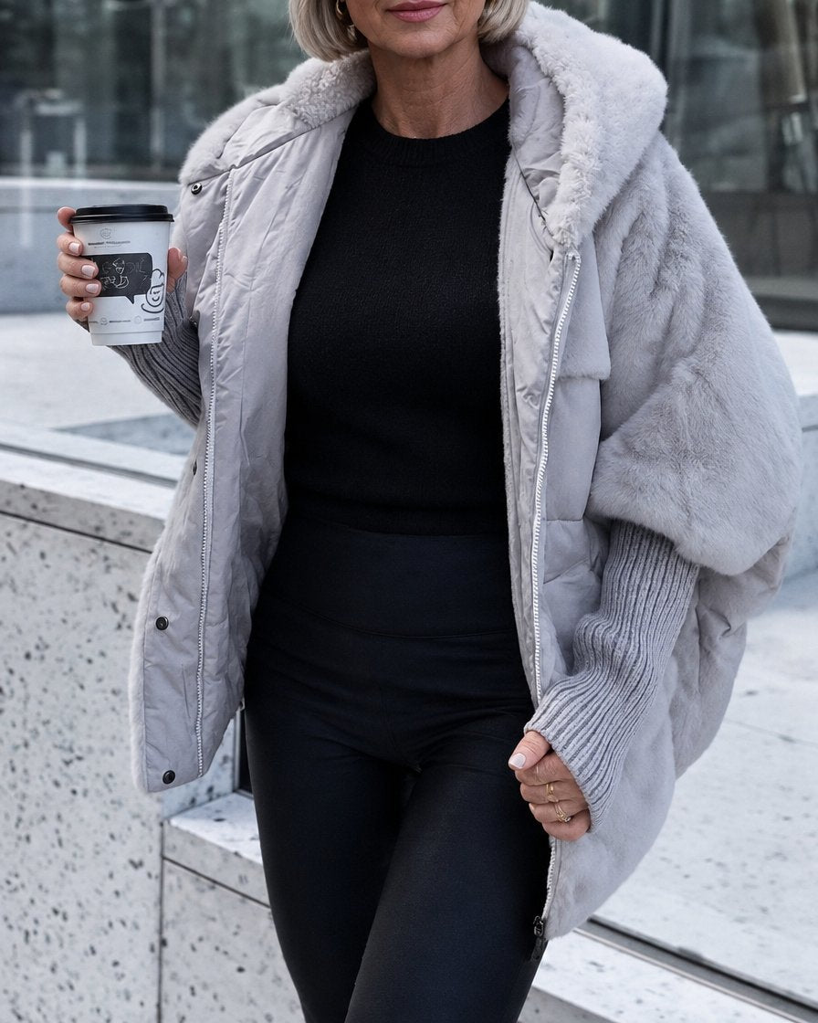 Edith | Warm Hooded Coat
