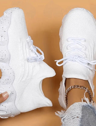 Kaiya orthopedic sneakers in white