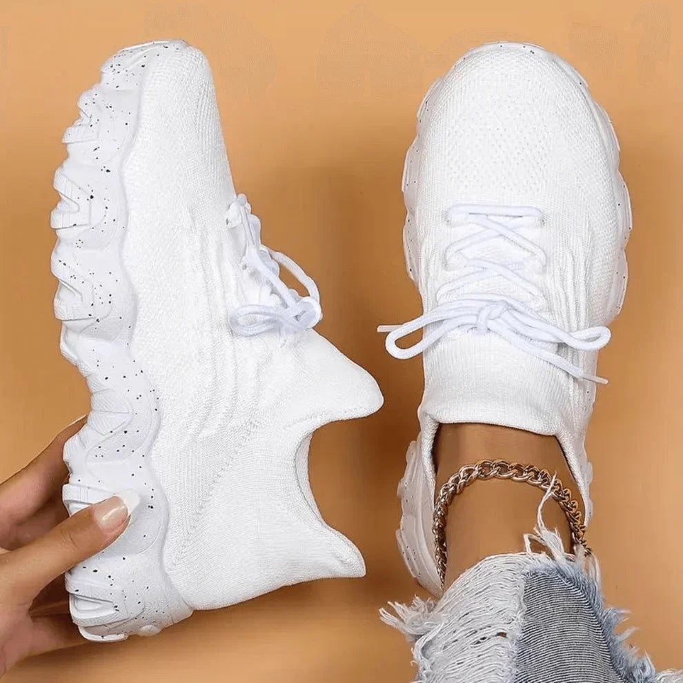 Kaiya orthopedic sneakers in white