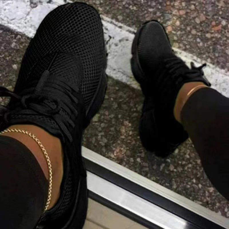 Penelope elegant comfy sneakers in black