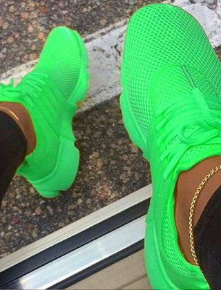 Penelope elegant comfy sneakers in green