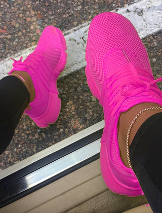 Penelope elegant comfy sneakers in pink