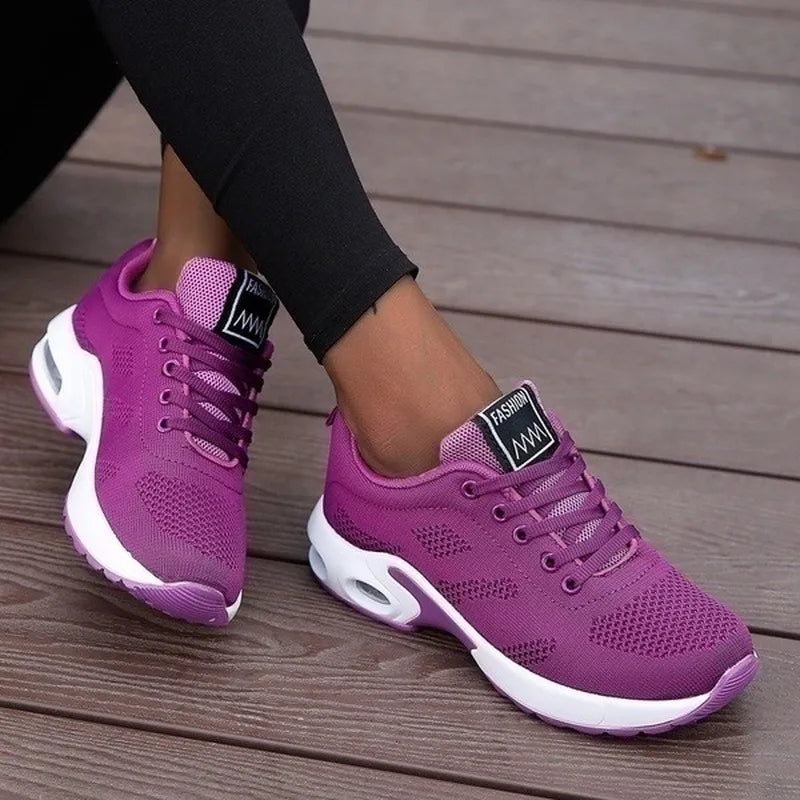 Fasho orthopedic arch support sneakers in purple