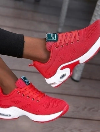 Fasho orthopedic arch support sneakers in red