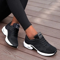 Fasho orthopedic arch support sneakers in black