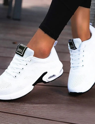 Fasho orthopedic arch support sneakers in white