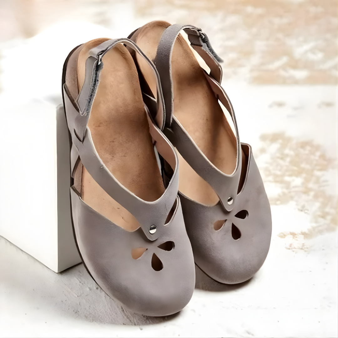 Kiana adjustable orthopedic shoes in gray