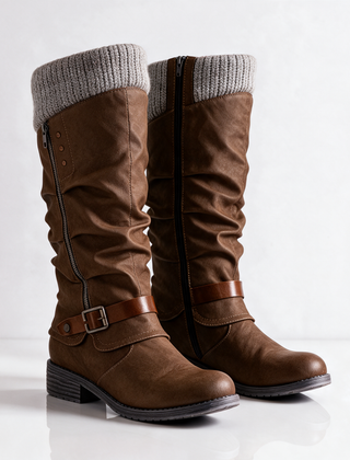 Greta boots in brown