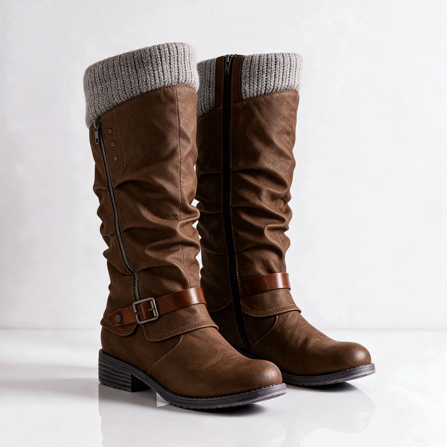 Greta boots in brown