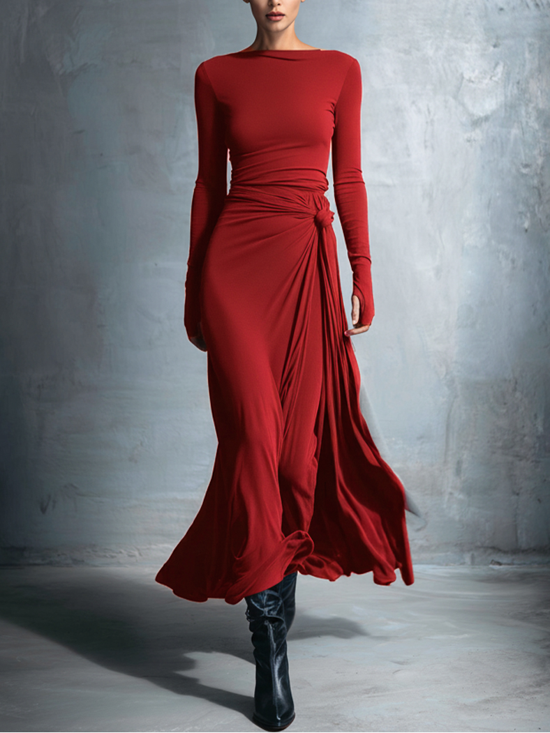 Zofia - Maxi Dress with Side Knot