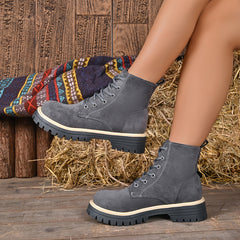 Juniper | Lace-Up Platform Boots