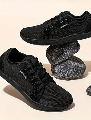 Hope orthopedic non-slip barefoot shoes in all black