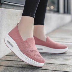 Sylvia arch support comfort sneakers in pink