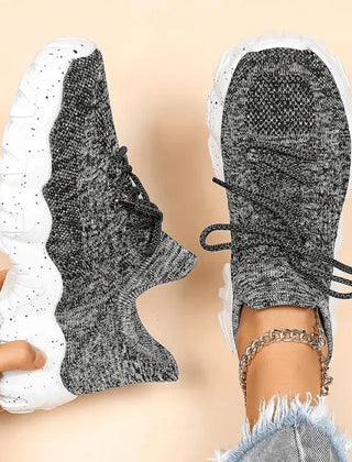 Kaiya orthopedic sneakers in gray white