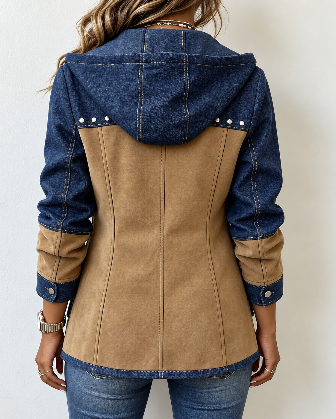 Fawnridge™ | Patchwork Hooded Jacket