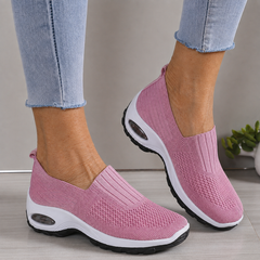 Abby air cushion comfort sneakers in pink