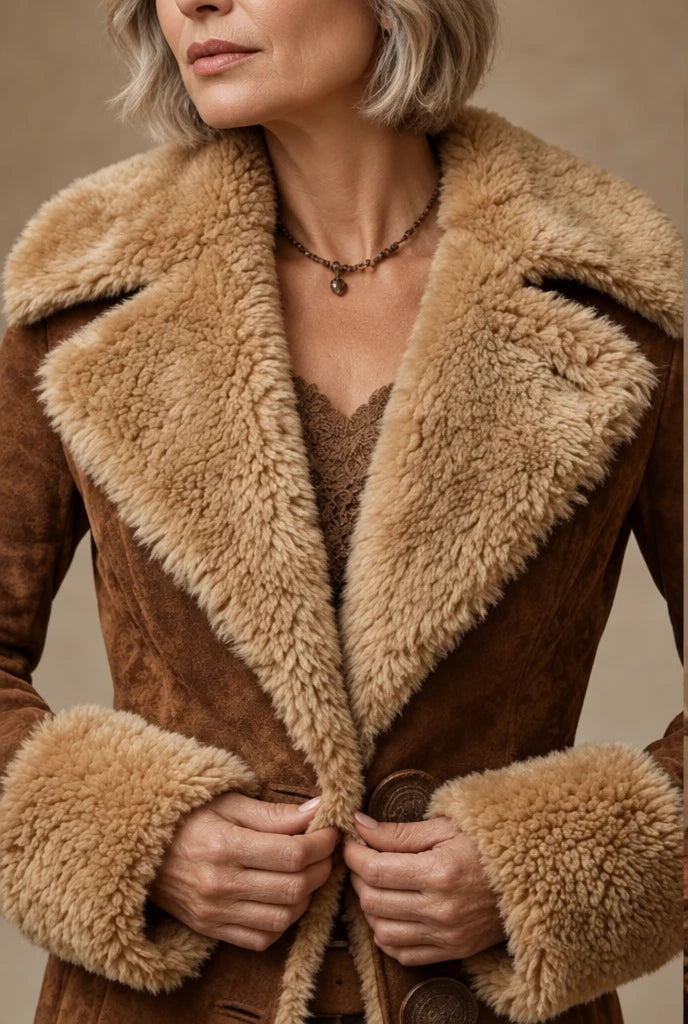 Adele | Long Vintage Coat