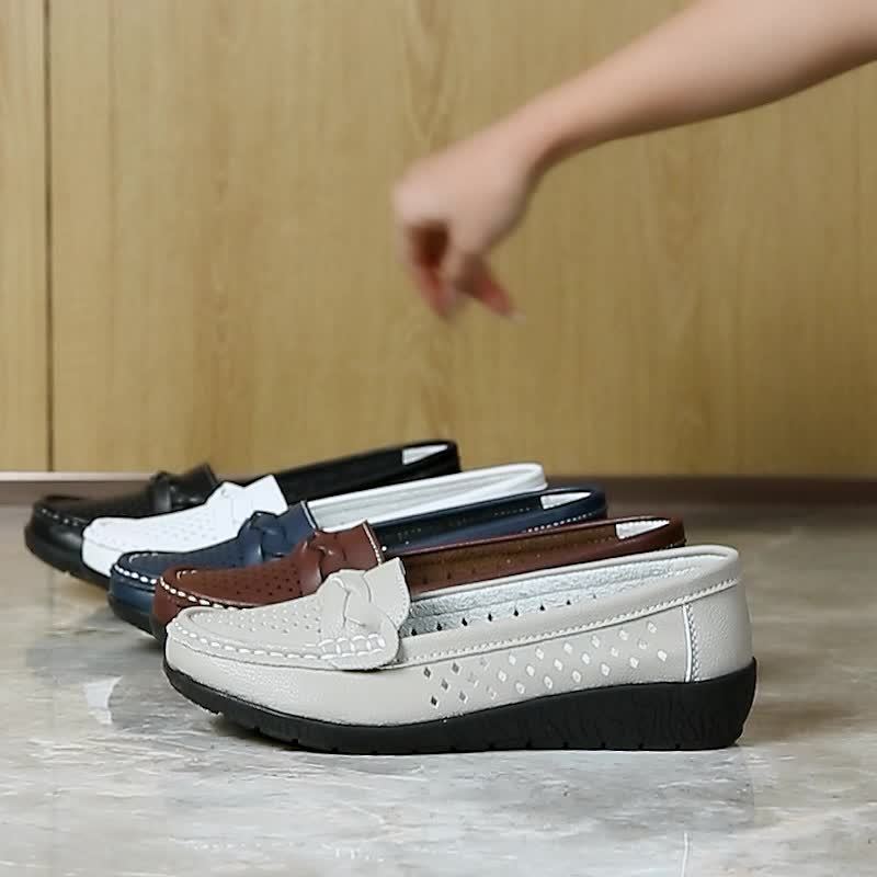 Felicity | Perforated Comfort Loafers