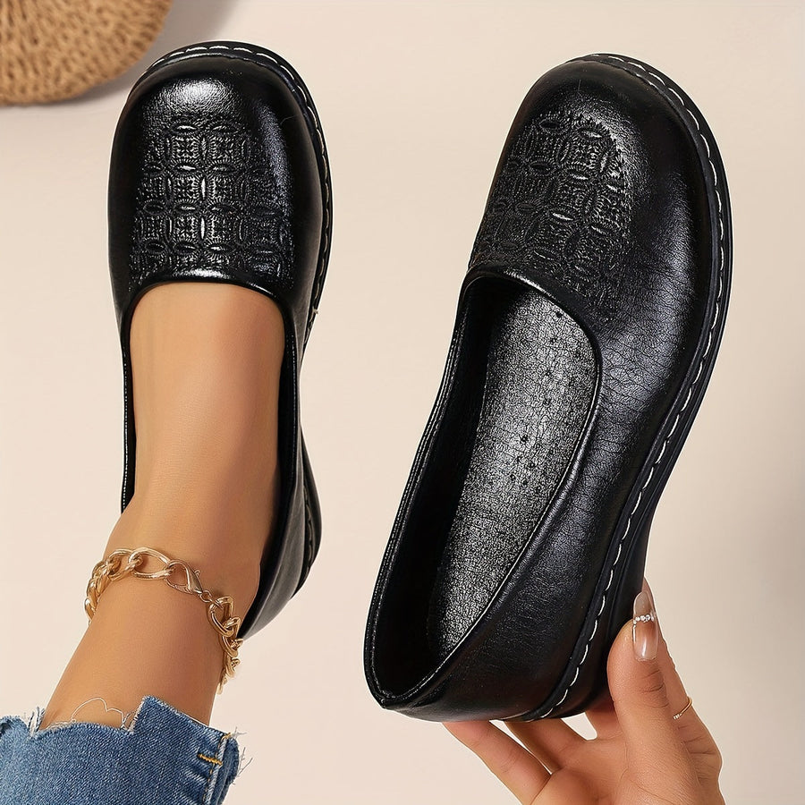 Bernice | Patterned Comfort Slip-Ons