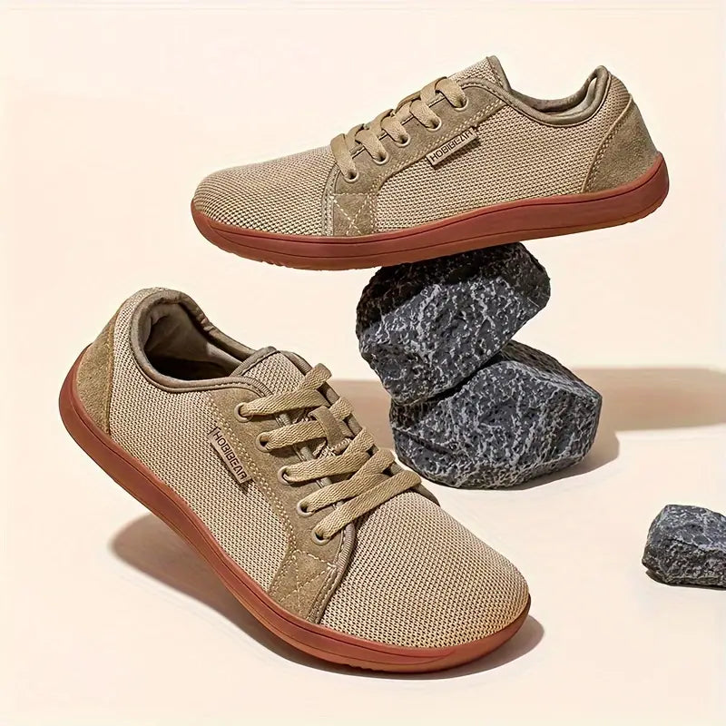 Hope orthopedic non-slip barefoot shoes in brown