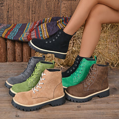 Juniper | Lace-Up Platform Boots