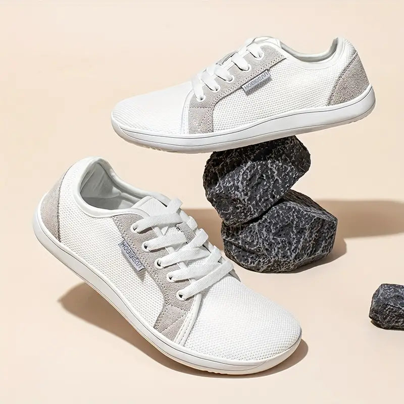 Hope orthopedic non-slip barefoot shoes in white