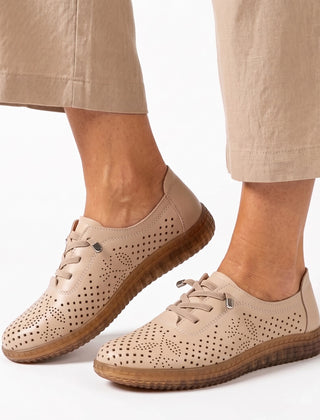 Marlene slip-on comfort shoes in taupe