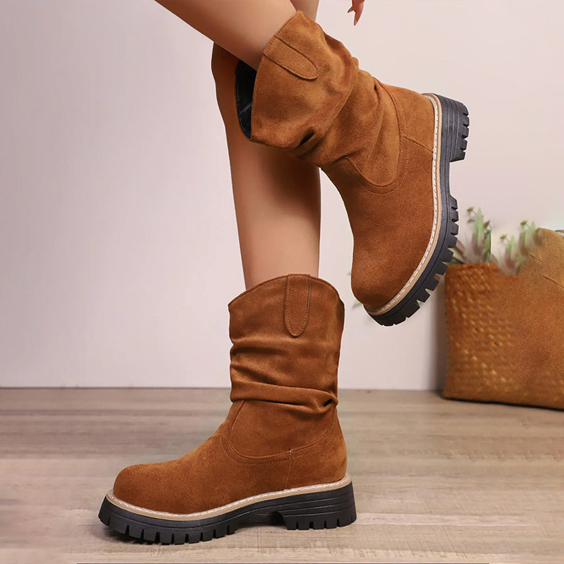 Tilda | Platform Lace-Up Boots