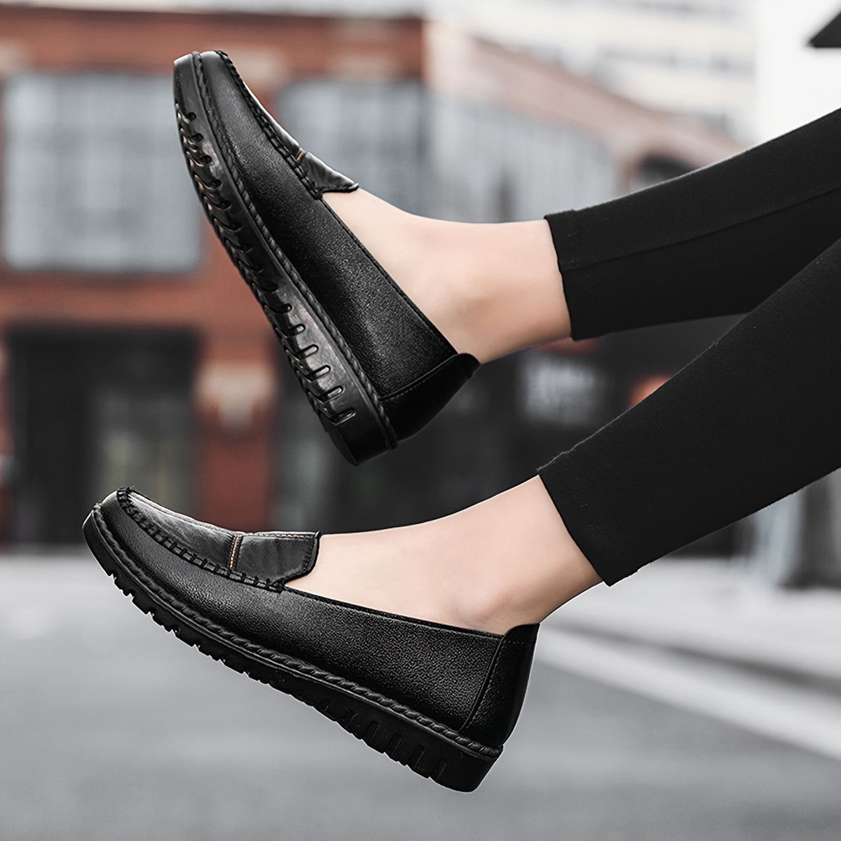 Effie | Stitched Comfort Loafers