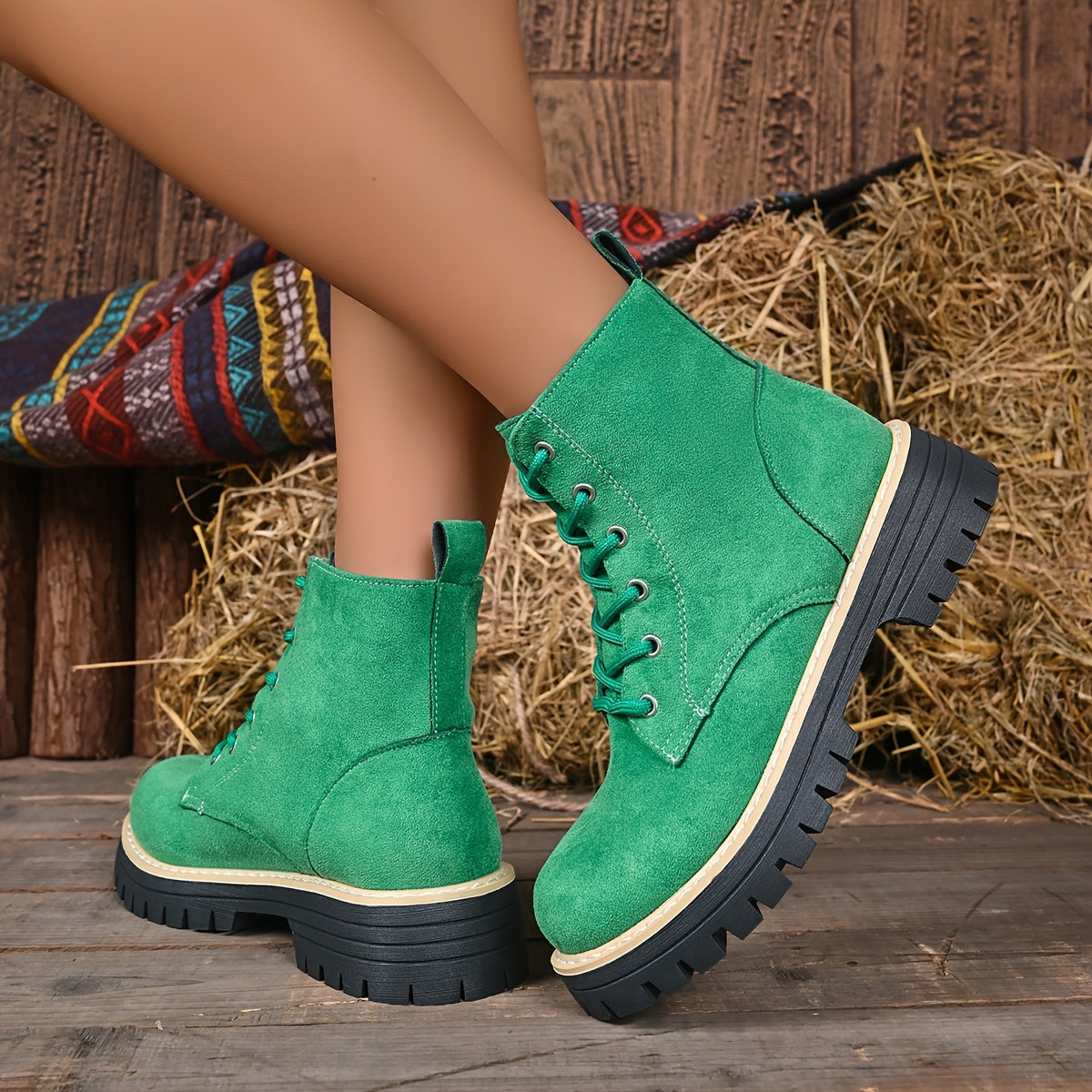 Juniper | Lace-Up Platform Boots