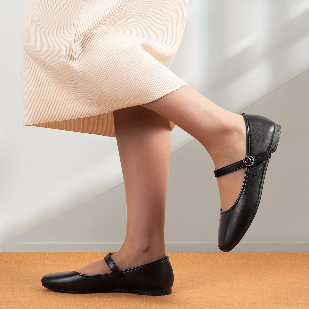 Violet | Classic Mary Jane Flats