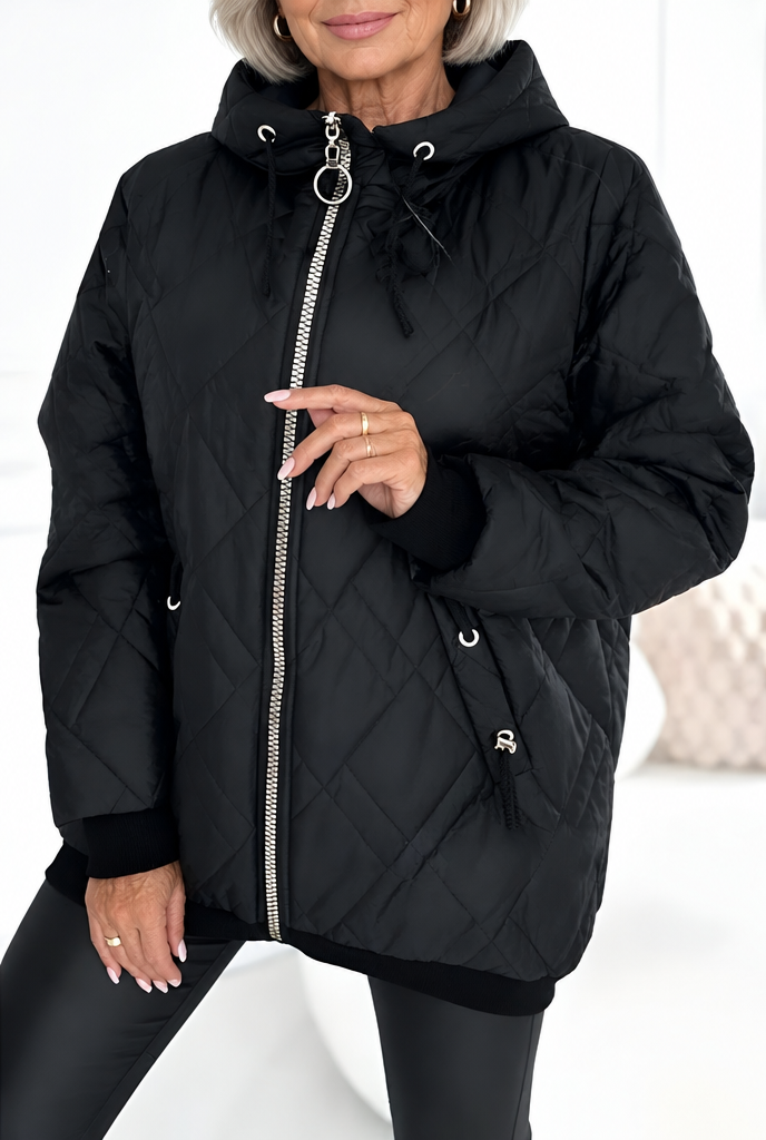 Magdalena | Warm Light Padded Jacket - Black