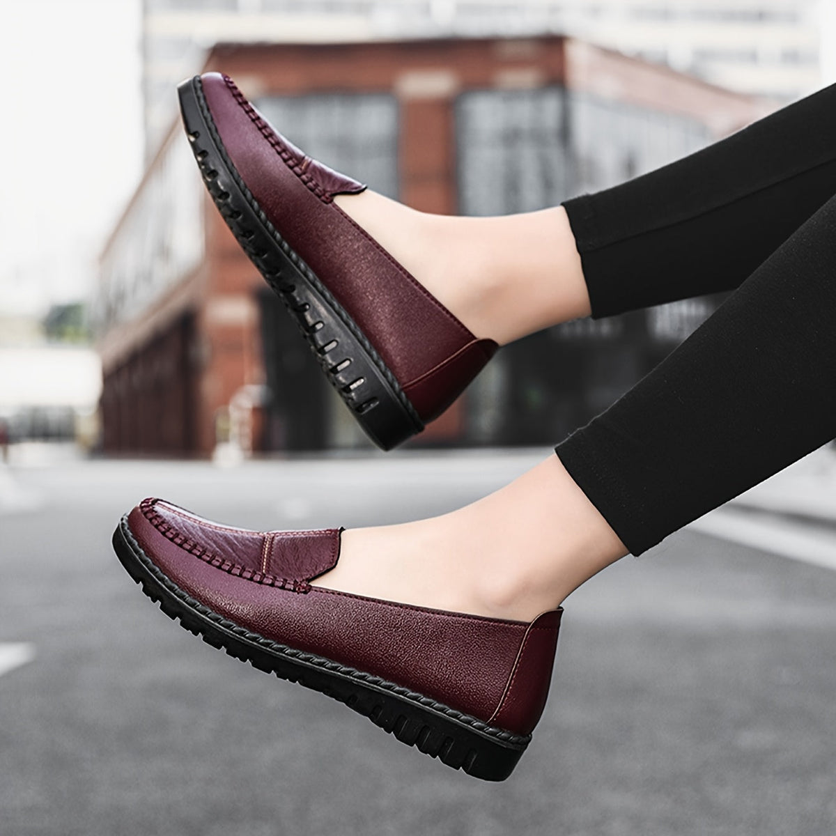 Effie | Stitched Comfort Loafers