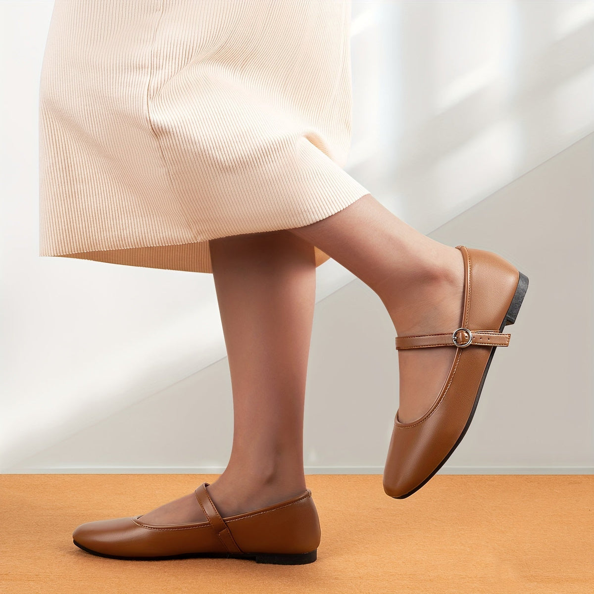 Violet | Classic Mary Jane Flats
