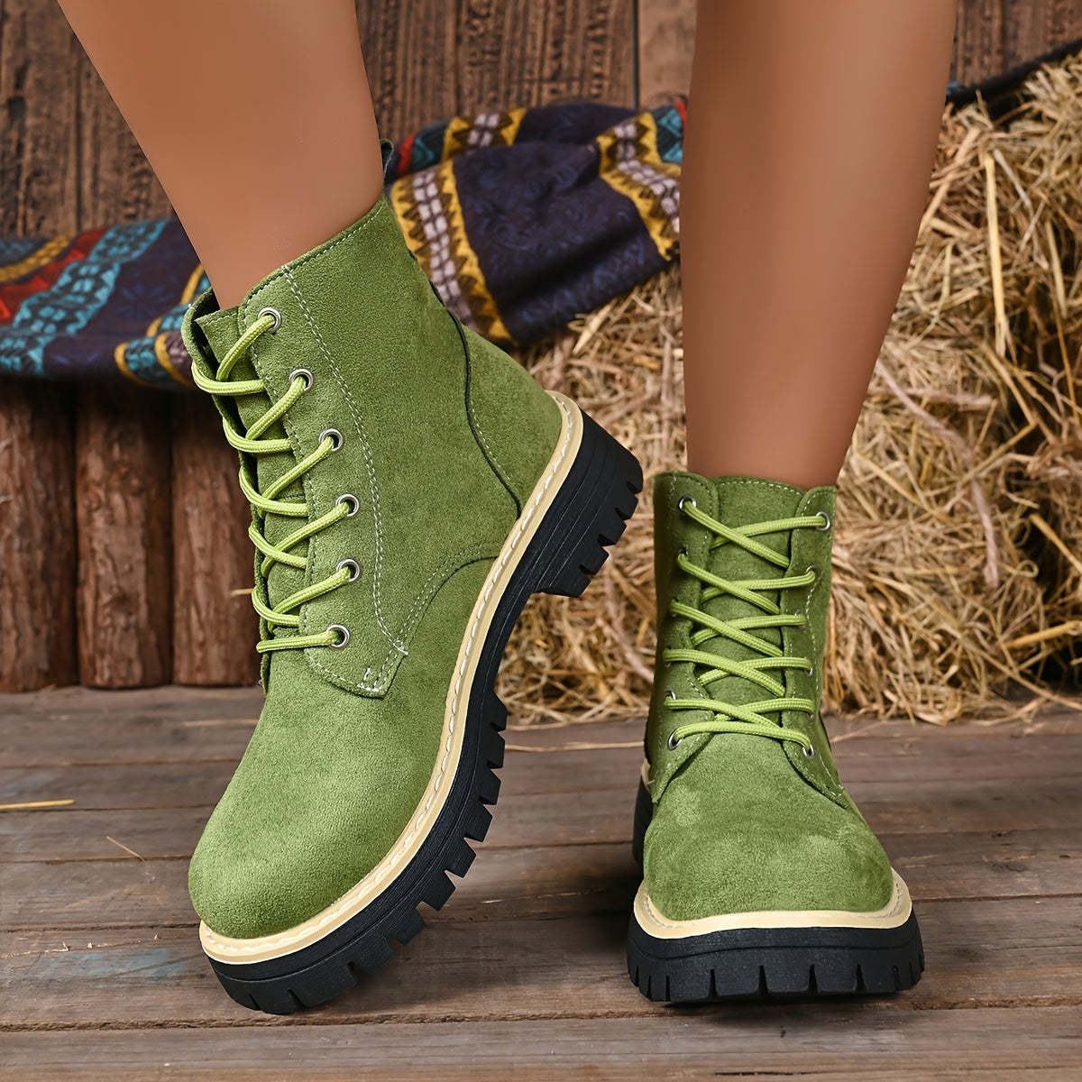 Juniper | Lace-Up Platform Boots
