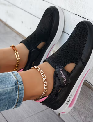 Allison orthopedic sneakers in black