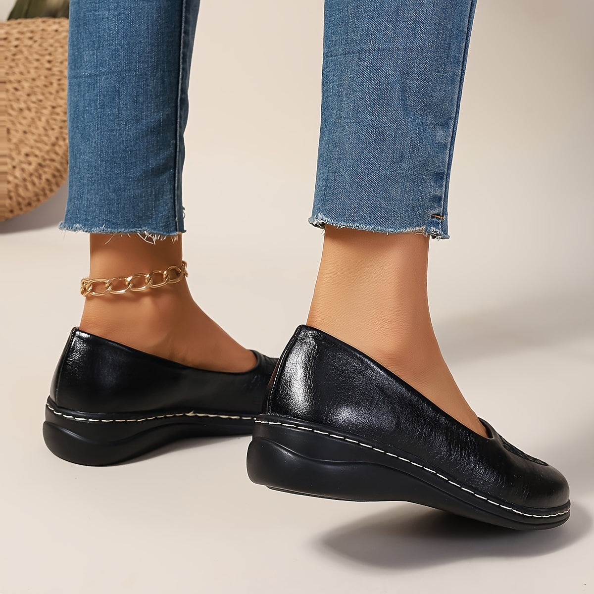 Bernice | Patterned Comfort Slip-Ons