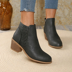 Celestine cutout comfort ankle boots