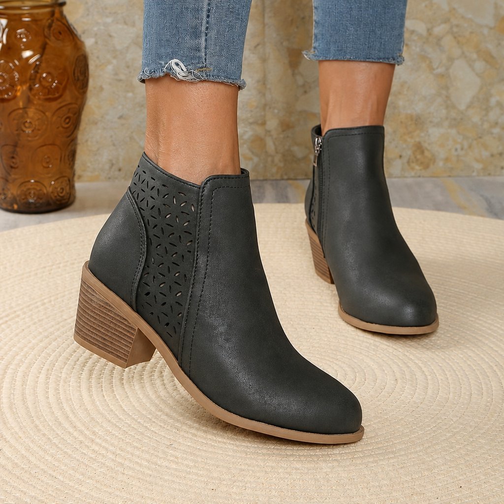 Celestine cutout comfort ankle boots