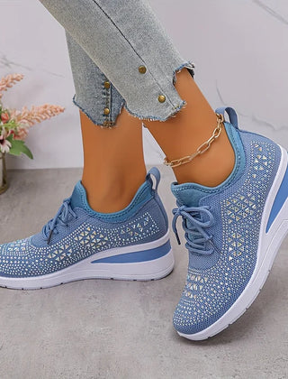 Bonnie sparkle sneakers in blue