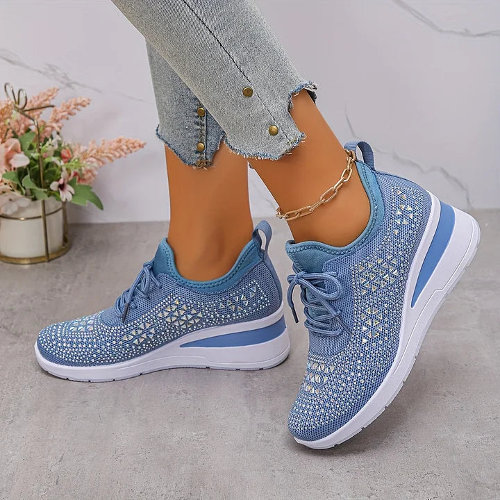 Bonnie sparkle sneakers in blue