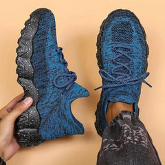 Kaiya orthopedic sneakers in blue black