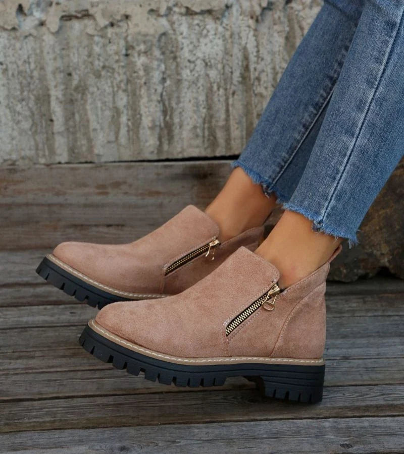 Hilde | Side Zip Comfort Ankle Boots
