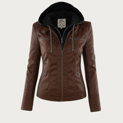 Flavia Jacket in dark brown