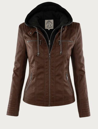 Flavia Jacket in dark brown