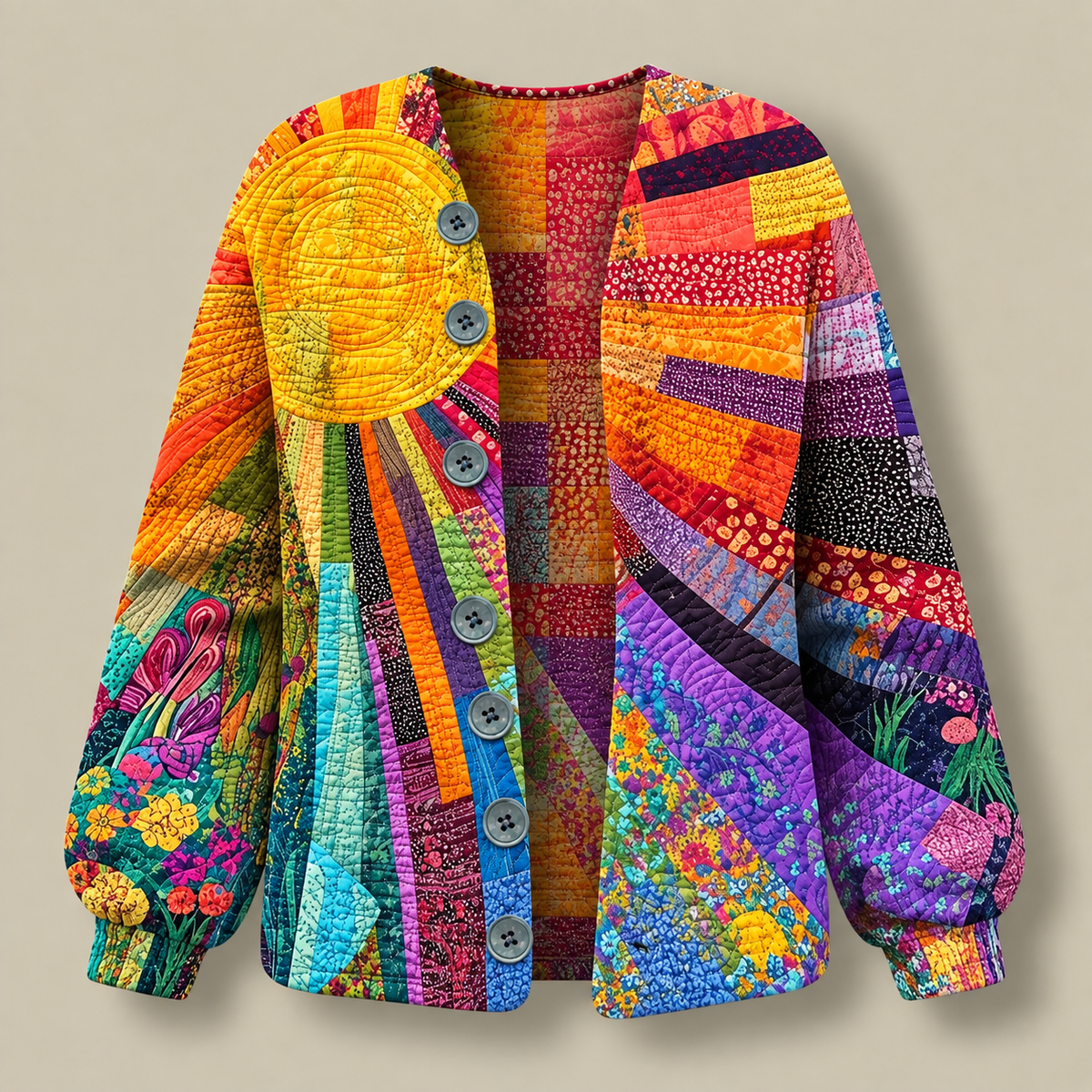 Alyssa Quilted Cardigan